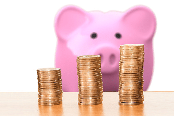 Save money piggy bank
